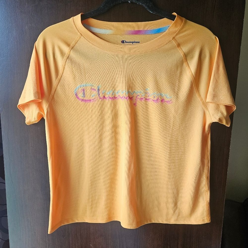 Champion Women's Vibrant Orange Tee Size XS